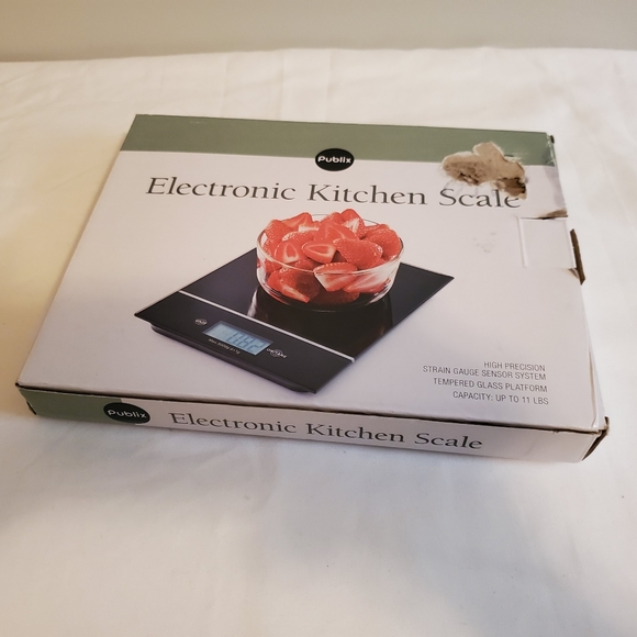 Electronic Black Kitchen Scale, New in Box. - Picture 3 of 3